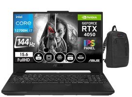 Asus TUF LP04910 Harici GeForce RTX 4050 Intel Core i7 16 GB Ram DDR4 512 GB SSD 15.6 inç Full HD Windows 11 Home Laptop