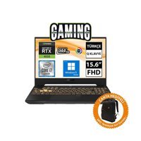 Asus TUF Gaming F15 FX507ZU4-LP050W02 Harici GeForce RTX 4050 Intel Core i7 8 GB Ram DDR4 2 TB SSD 15.6 inç Full HD Windows 11 Home Gaming Notebook Laptop