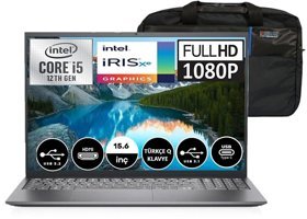 Dell Inspiron 15 3531 I35201012U22 Dahili Intel Core i5 32 GB Ram DDR4 512 GB SSD 15.6 inç Full HD Windows 11 Pro Laptop