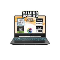 Asus TUF Gaming F15 FX506HF-HN030A6 Harici GeForce RTX 2050 Intel Core i5 32 GB Ram DDR4 512 GB SSD 15.6 inç Full HD FreeDos Gaming Notebook Laptop