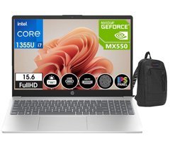 HP Laptop 15-FD0012NT 8898D0EA15 Harici GeForce MX 550 Intel Core i7 64 GB Ram DDR4 1 TB SSD 15.6 inç Full HD FreeDos Laptop