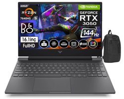 HP Victus 16-S0058NT 8892Q6EA22 Harici GeForce RTX 3050 AMD Ryzen 5 16 GB Ram DDR5 1 TB SSD 16.1 inç Full HD FreeDos Gaming Notebook Laptop