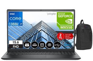 Dell Vostro 3530 WN1806PVNB3530U12 Harici GeForce MX 550 Intel Core i7 32 GB Ram DDR4 2 TB SSD 15.6 inç Full HD FreeDos Laptop