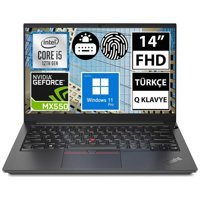 Lenovo Thinkpad E14 G4 21E3005QTX029 Harici GeForce MX 550 Intel Core i5 40 GB Ram DDR4 512 GB SSD 14 inç Full HD Windows 11 Pro Laptop