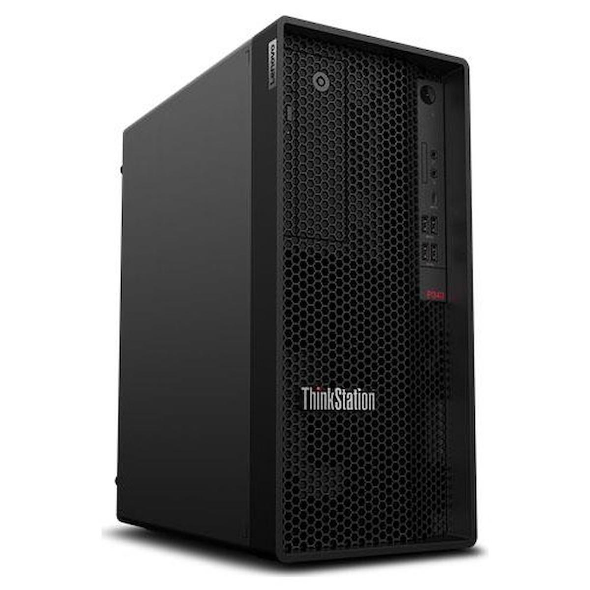 Lenovo DWS ThinkStation P340 Harici Quadro P2200 Ekran Kartlı AMD Ryzen 7 i7 10700K 128 GB Ram DDR4 1 TB SSD Mini Tower Windows 10 Pro Masaüstü Bilgisayar