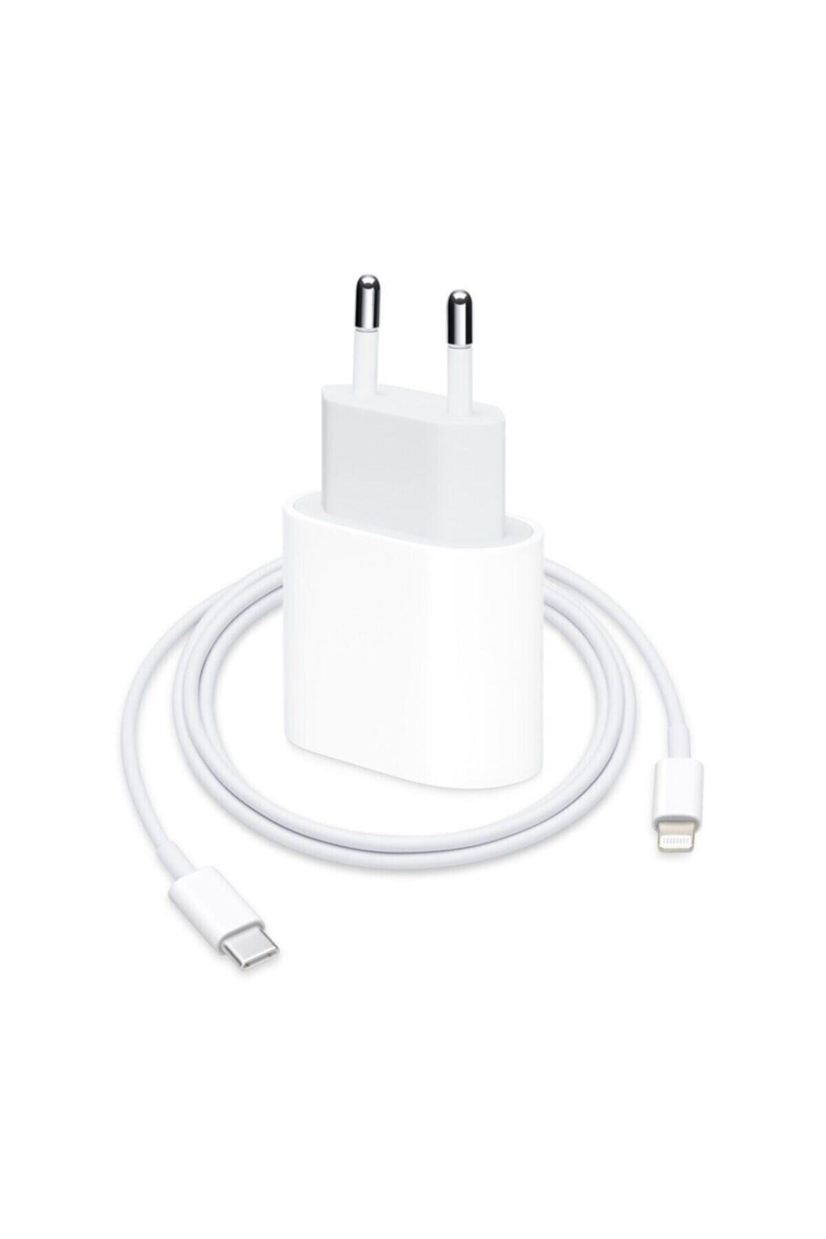 Pazariz iPhone USB Kablolu 20 W Hızlı Şarj Aleti Beyaz