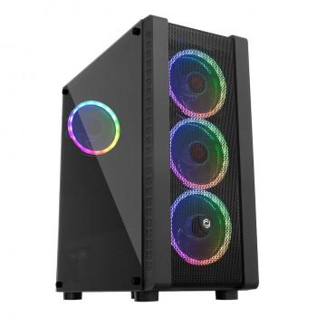 Frisby FC-9320G RGB Mesh 3 Fanlı Siyah Dikey Kullanım ATX Bilgisayar Kasası