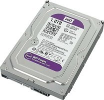 Western Digital WD Purple WD10PURX 1 TB 3.5 inç 5400 RPM 64 MB SATA 3.0 PC Harddisk