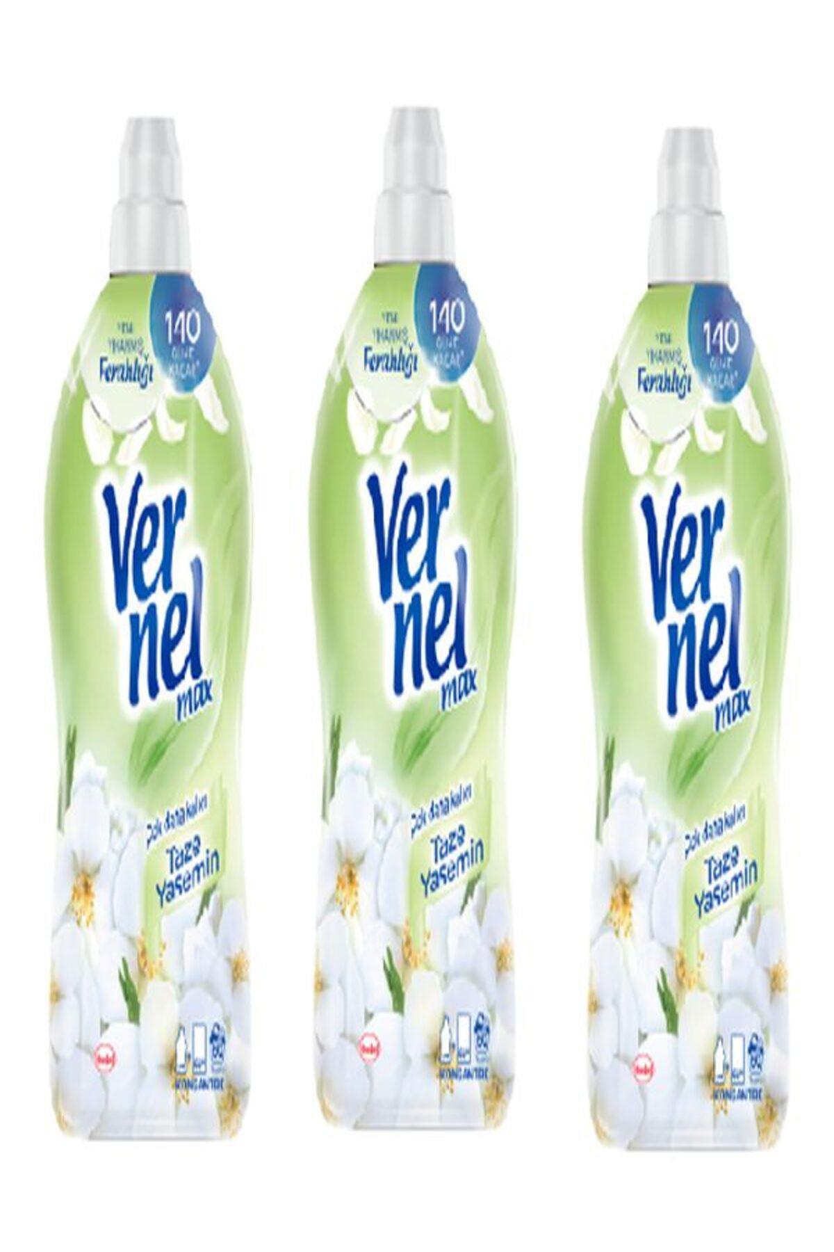 Vernel Max Konsantre Yasemin 60 Yıkama Yumuşatıcı 3 x 1.44 lt