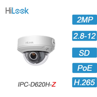 HiLook IPC-D620H-Z Ethernet Mini 1 Kameralı 360 Derece Dönen Gece Görüşlü IP Dış Mekan Kablolu Güvenlik Kamerası