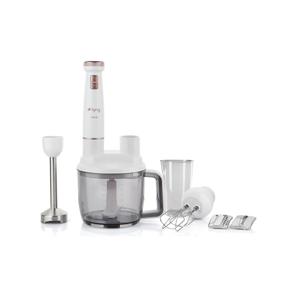 By Hanedan Boide 1.5 lt Turbolu Blender Seti Beyaz