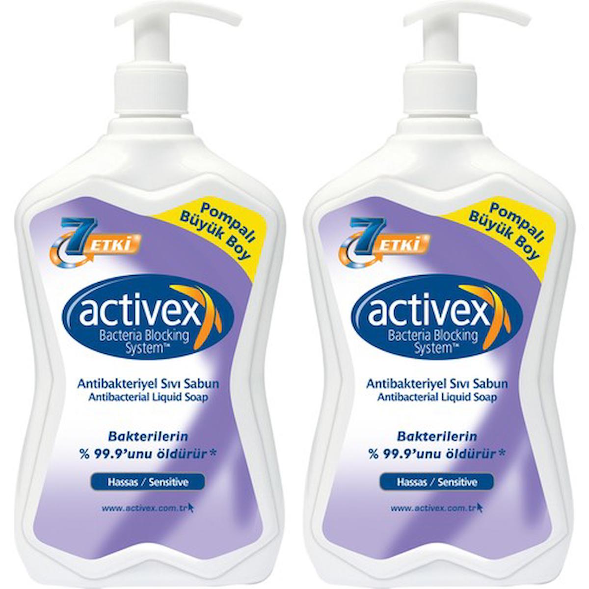 Activex Antibakteriyel Sıvı Sabun 2 x 700 ml 2'li