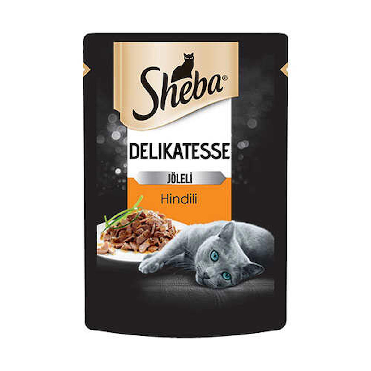 Sheba Delikatesse Hindi Etli Yetişkin Yaş Kedi Maması 85 gr