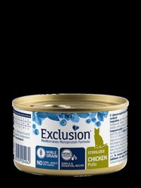 Exclusion Noble Grain Kısırlaştırılmış Tavuklu Yaş Kedi Maması