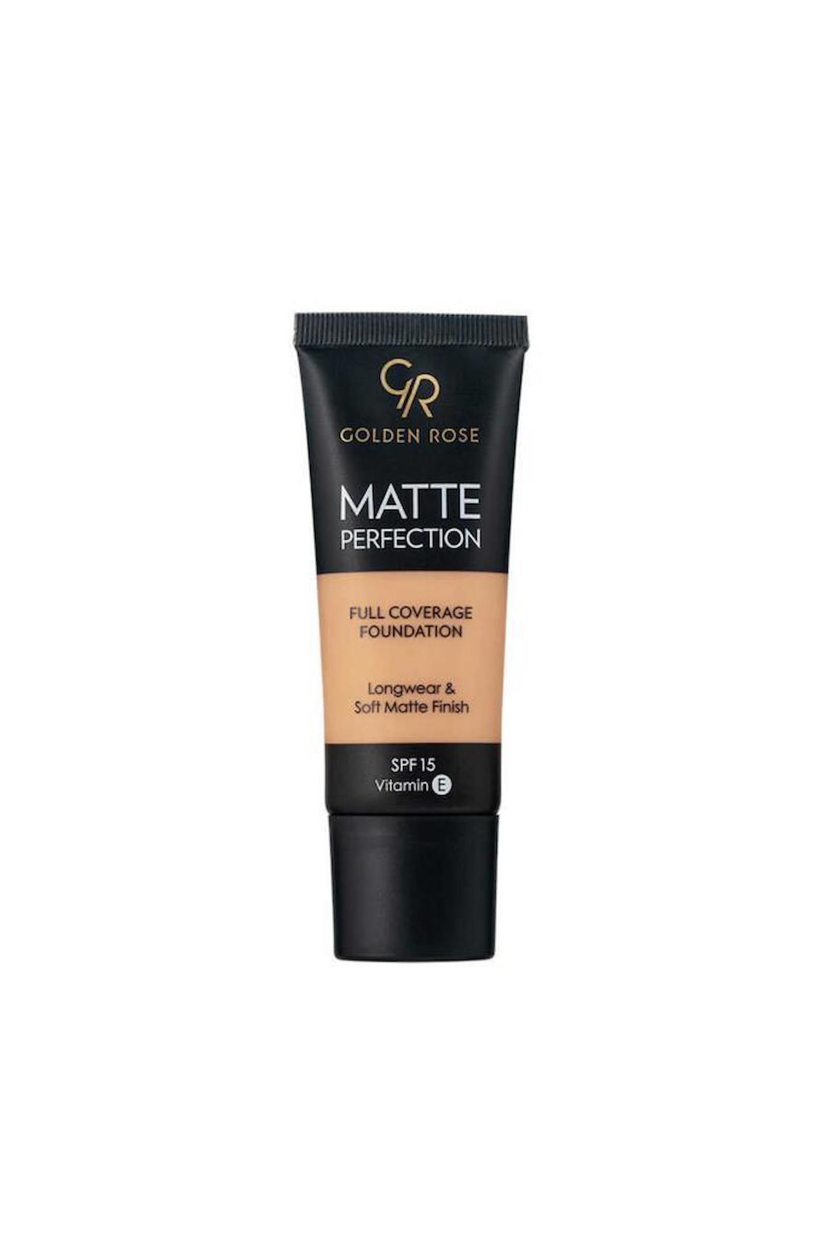 Golden Rose Matte Perfection Full Coverage Cool 6 Likit Serum Fondöten 30 ml