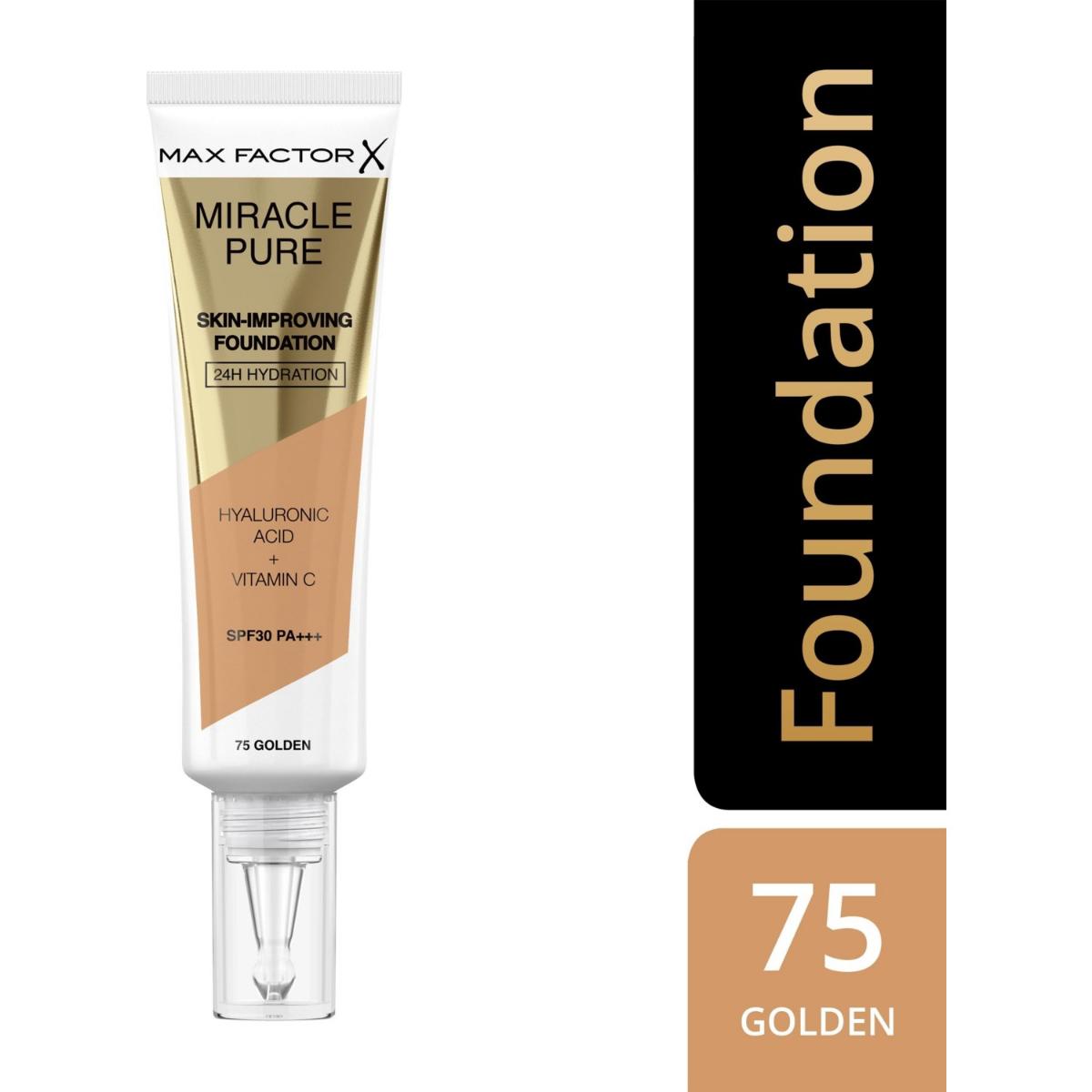 Max Factor Miracle Pure 75 Golden Likit Serum Fondöten 30 ml