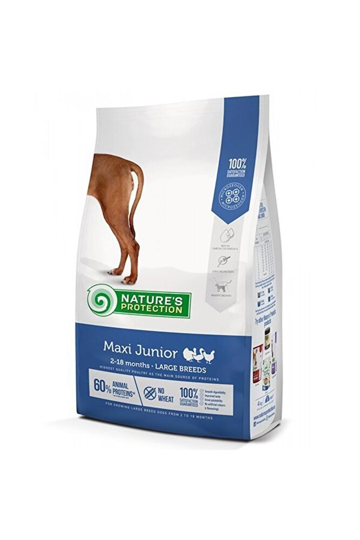 Nature'S Protection Maxi Junior Büyük Irk Yavru Kuru Köpek Maması 12 kg