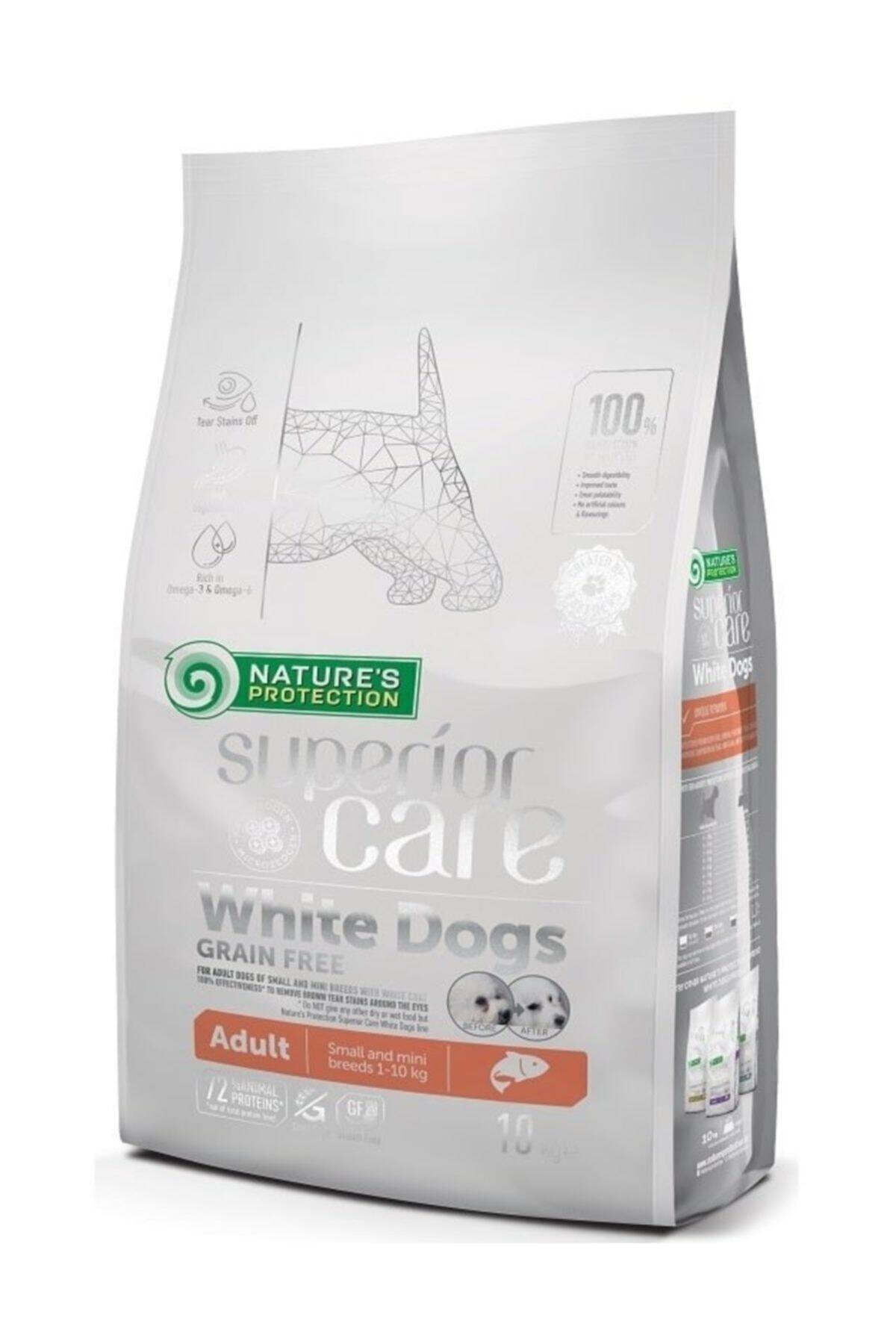 Nature'S Protection Superior Care White Dogs Somonlu Tüm Irklar Yetişkin Kuru Köpek Maması 1.5 kg