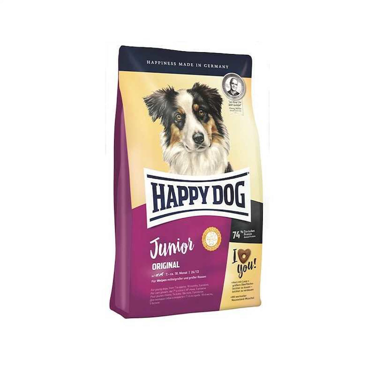 Happy Dog Junior Tüm Irklar Yavru Kuru Köpek Maması 4 kg