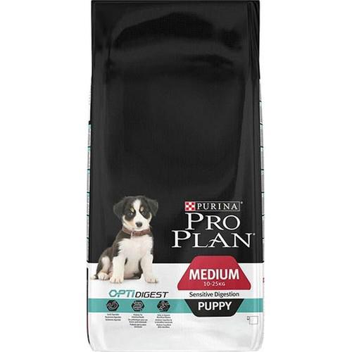 Pro Plan Opti Digest Kuzu Etli ve Pirinçli Orta Irk Yavru Kuru Köpek Maması 12 kg