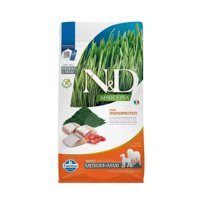 N&D Spirulina Balıklı Büyük ve Orta Irk Yetişkin Kuru Köpek Maması 7 kg