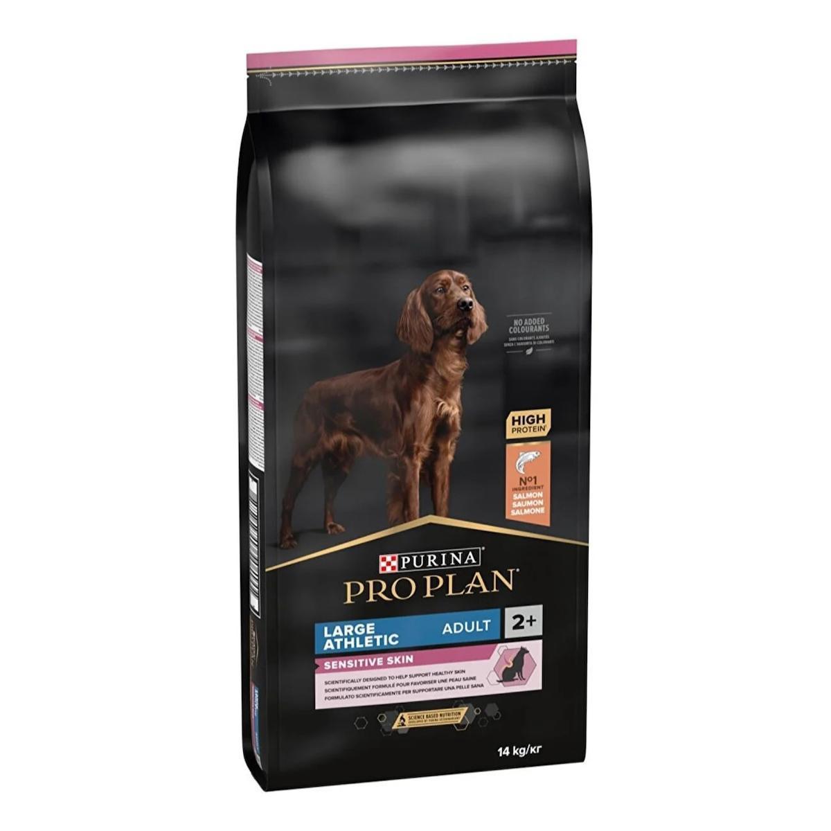 Pro Plan Sensitive Skin High Protein Pirinçli ve Somonlu Büyük Irk Yetişkin Kuru Köpek Maması 14 kg