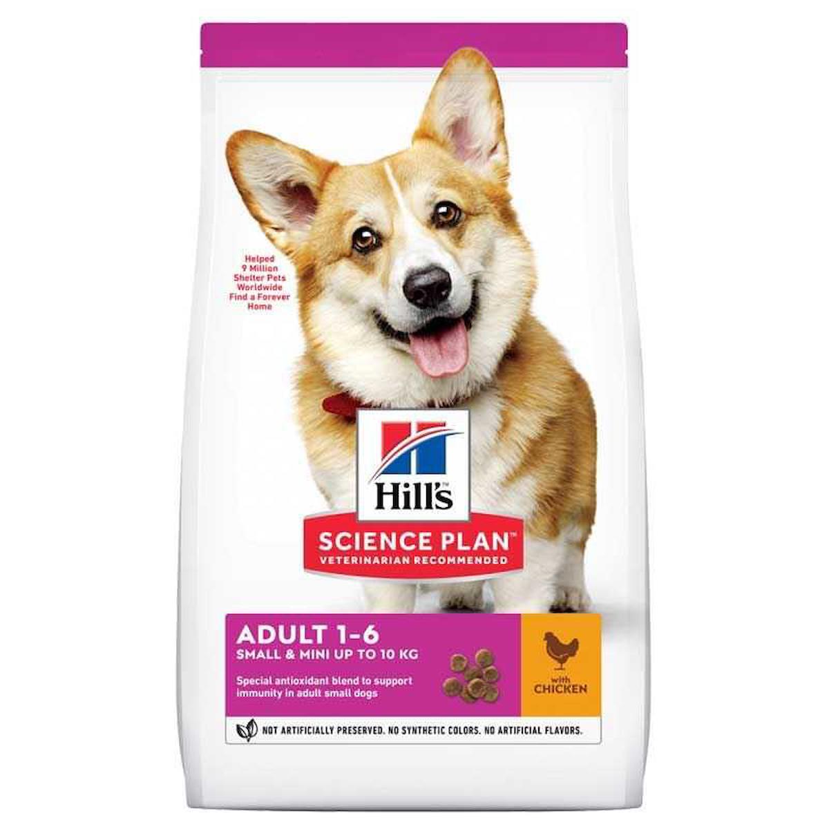 Hill'S Adult -6 Tavuklu Küçük Irk Yetişkin Kuru Köpek Maması 3 kg