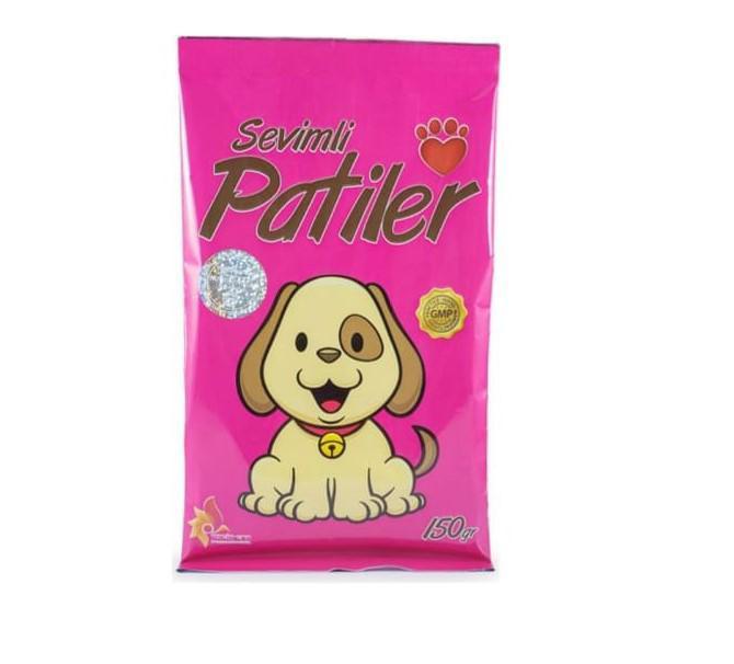 Enjoy Sevimli Patiler Sığır Etli Tüm Irklar Yetişkin Kuru Köpek Maması 150 gr