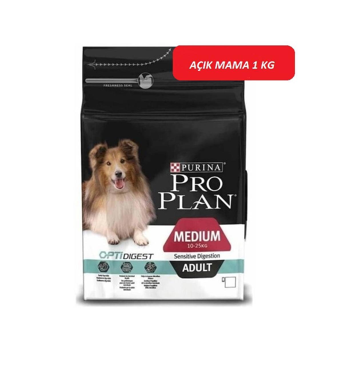 Pro Plan Opti Digest Kuzu Etli ve Pirinçli Orta Irk Yetişkin Kuru Köpek Maması 1 kg