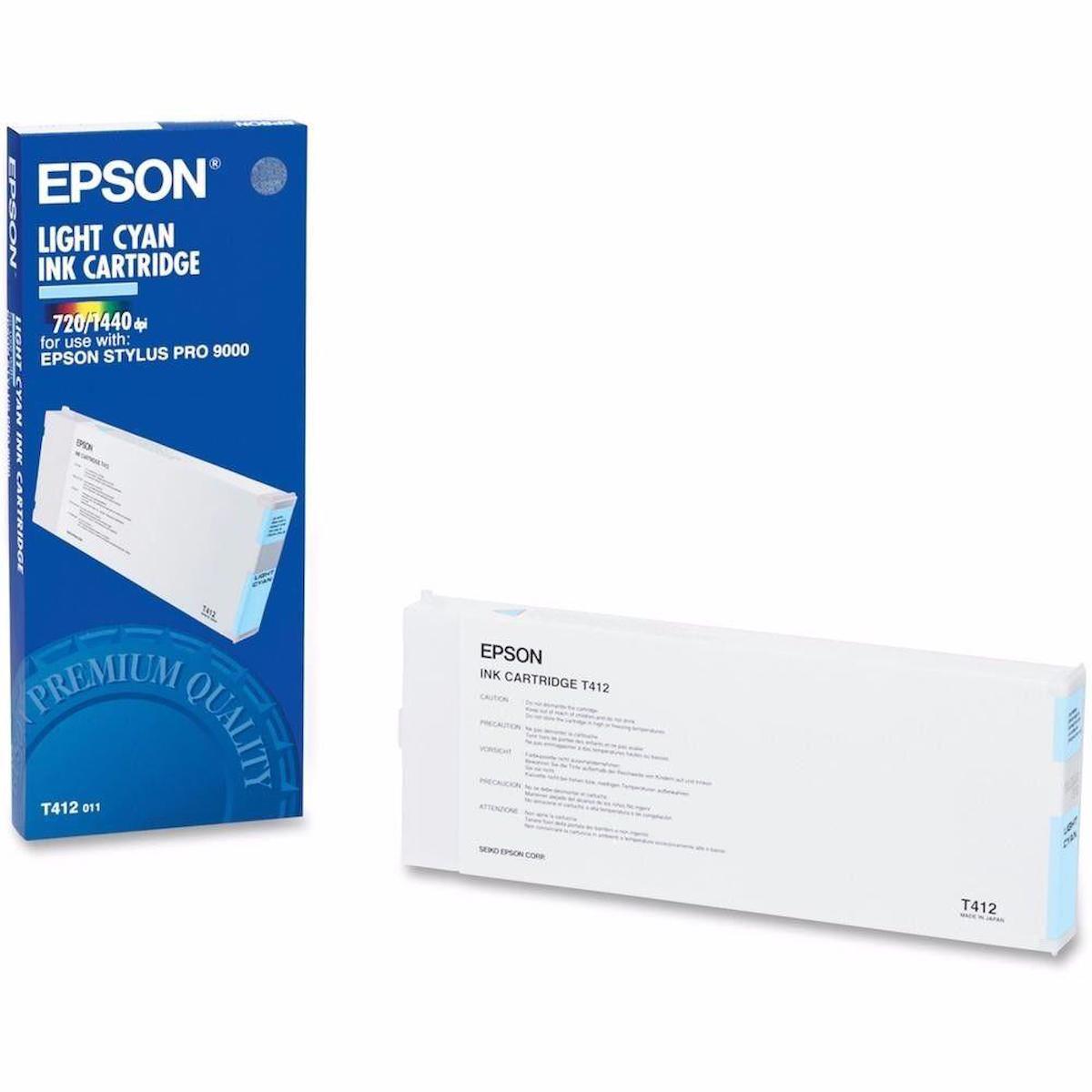 Epson T412-C13T412011 Orijinal Mavi Mürekkep Kartuş