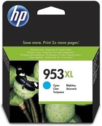 HP 953XL-F6U16AE Orijinal Mavi Mürekkep Kartuş