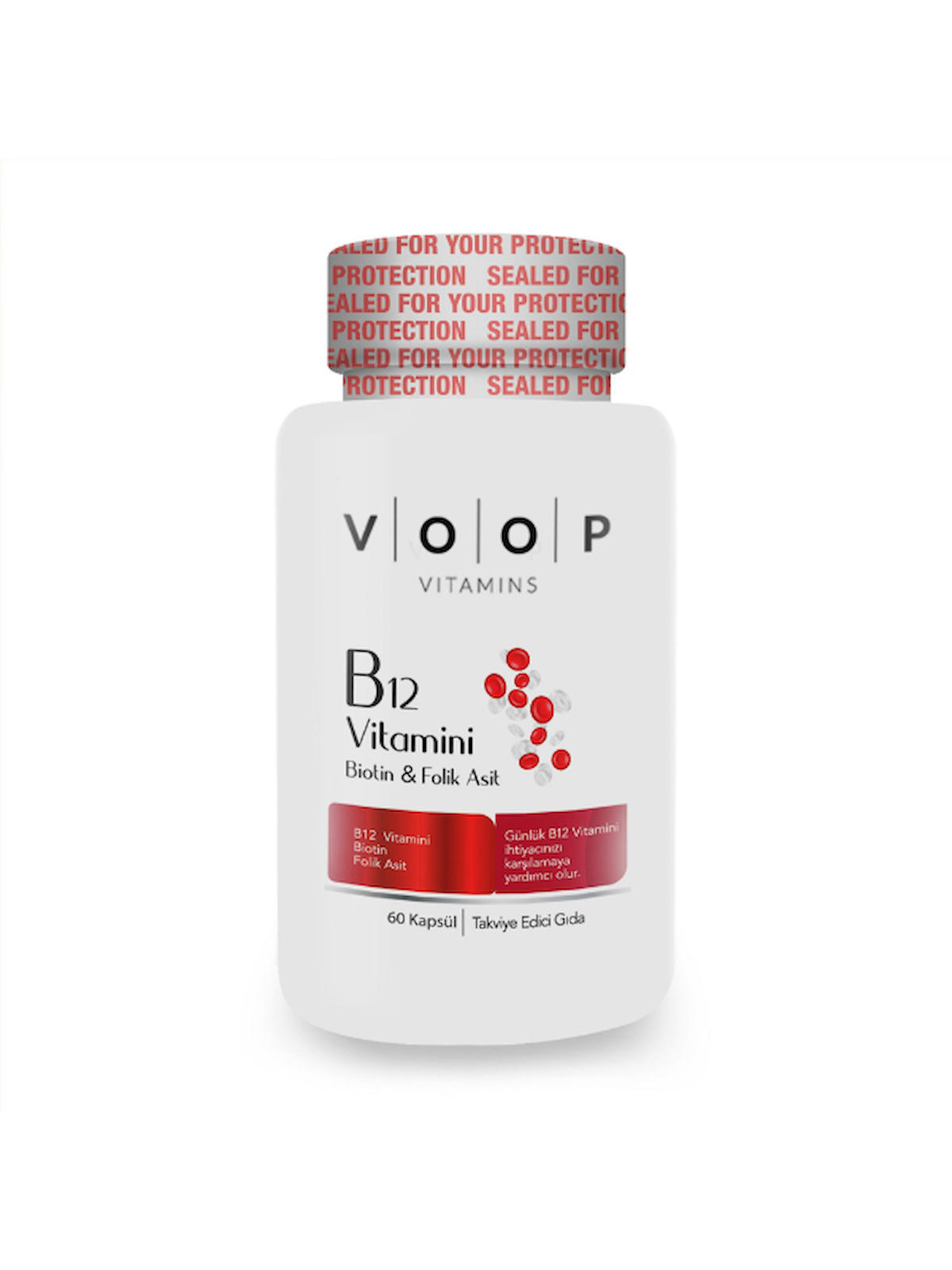 Voop Vitamin B12 Sade Unisex 60 Kapsül