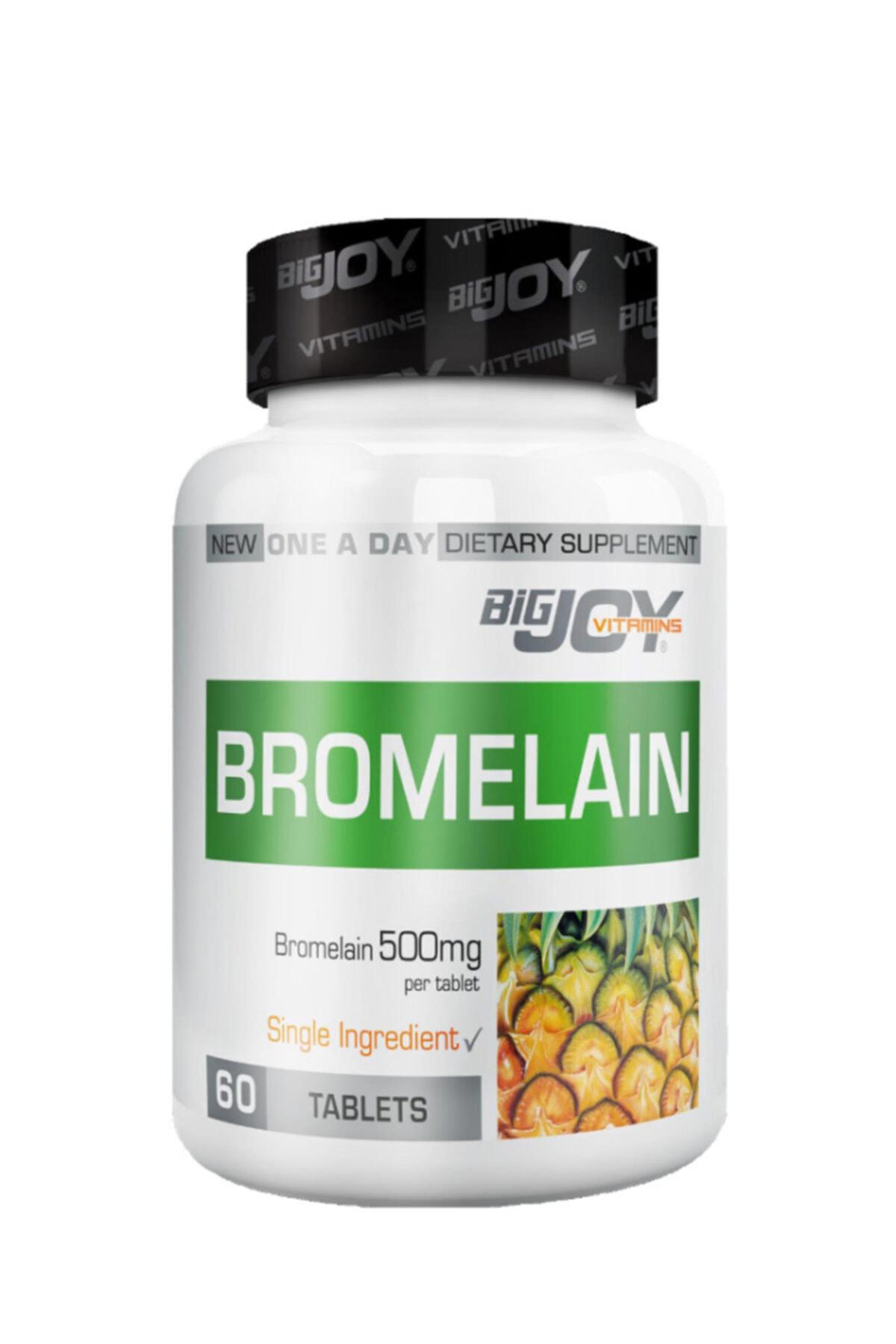 Bigjoy Vitamins Bromelain Aromalı Unisex Vitamin 60 Tablet