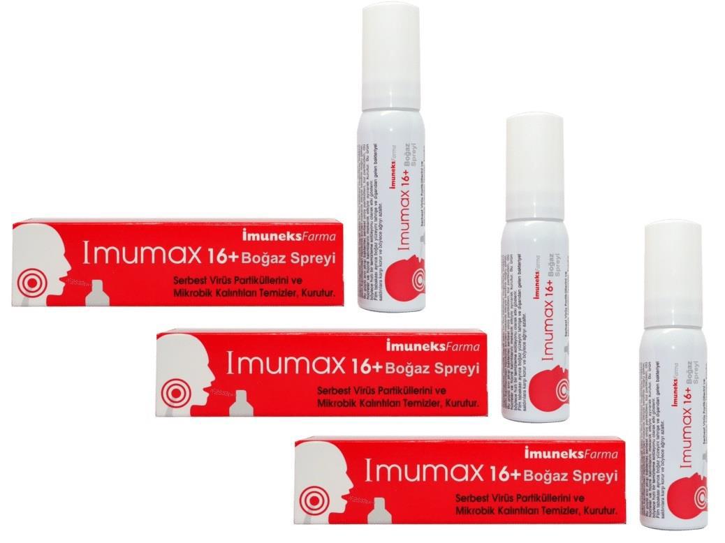 İmuneksfarma Sade Unisex Vitamin 3x30 ml