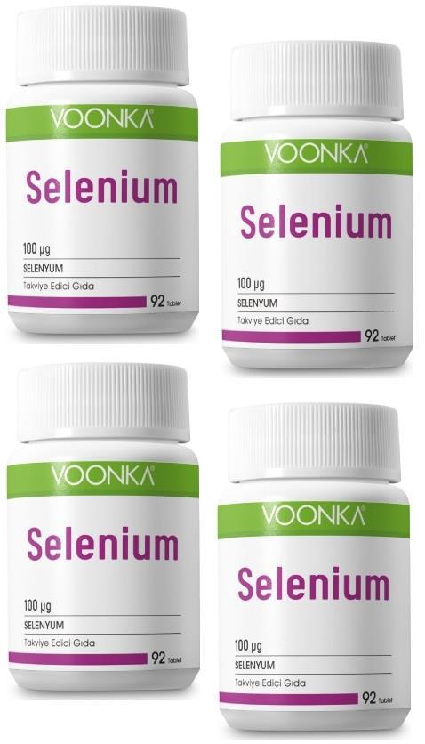 Voonka Selenium Sade Unisex Vitamin 4x92 Kapsül