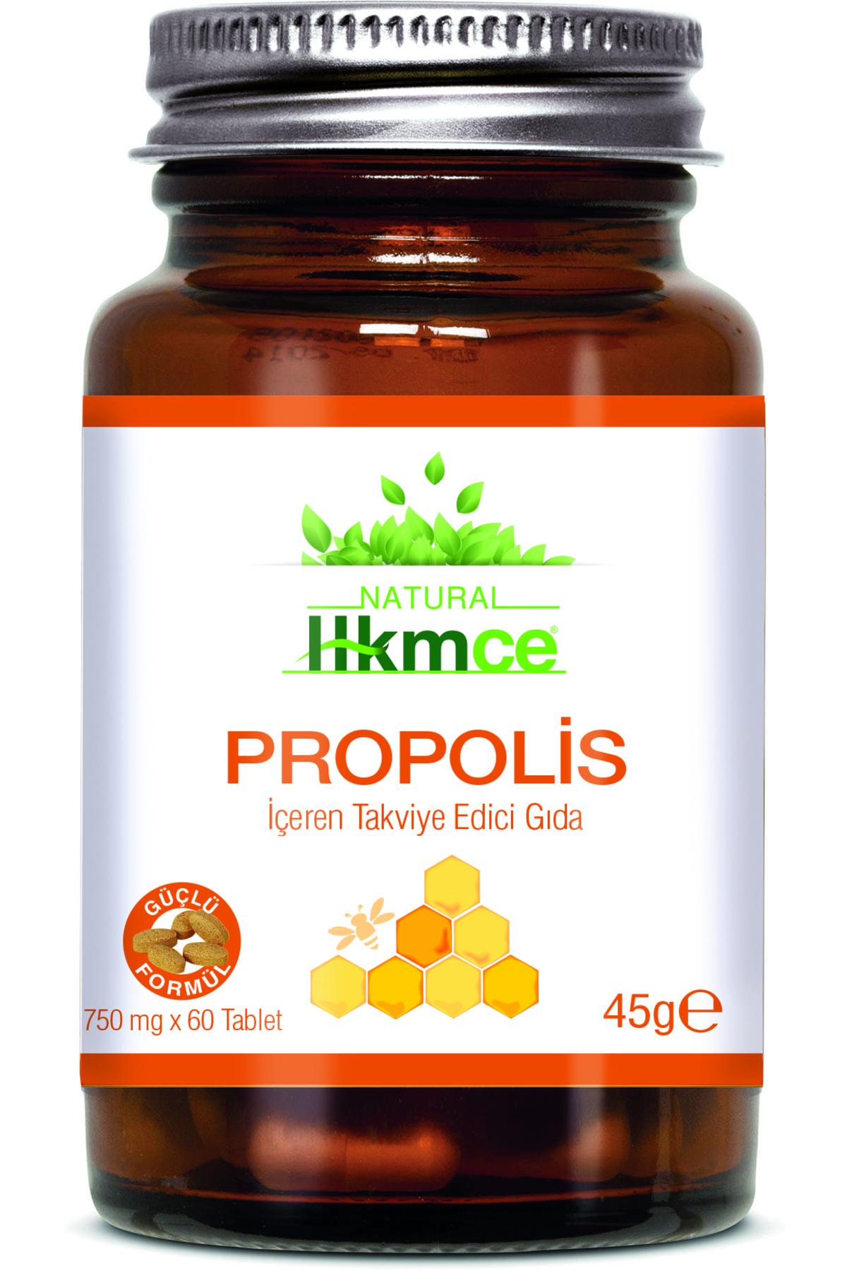 Natural Hekimce Propolis Aromasız Çocuk Vitamin 60 Tablet