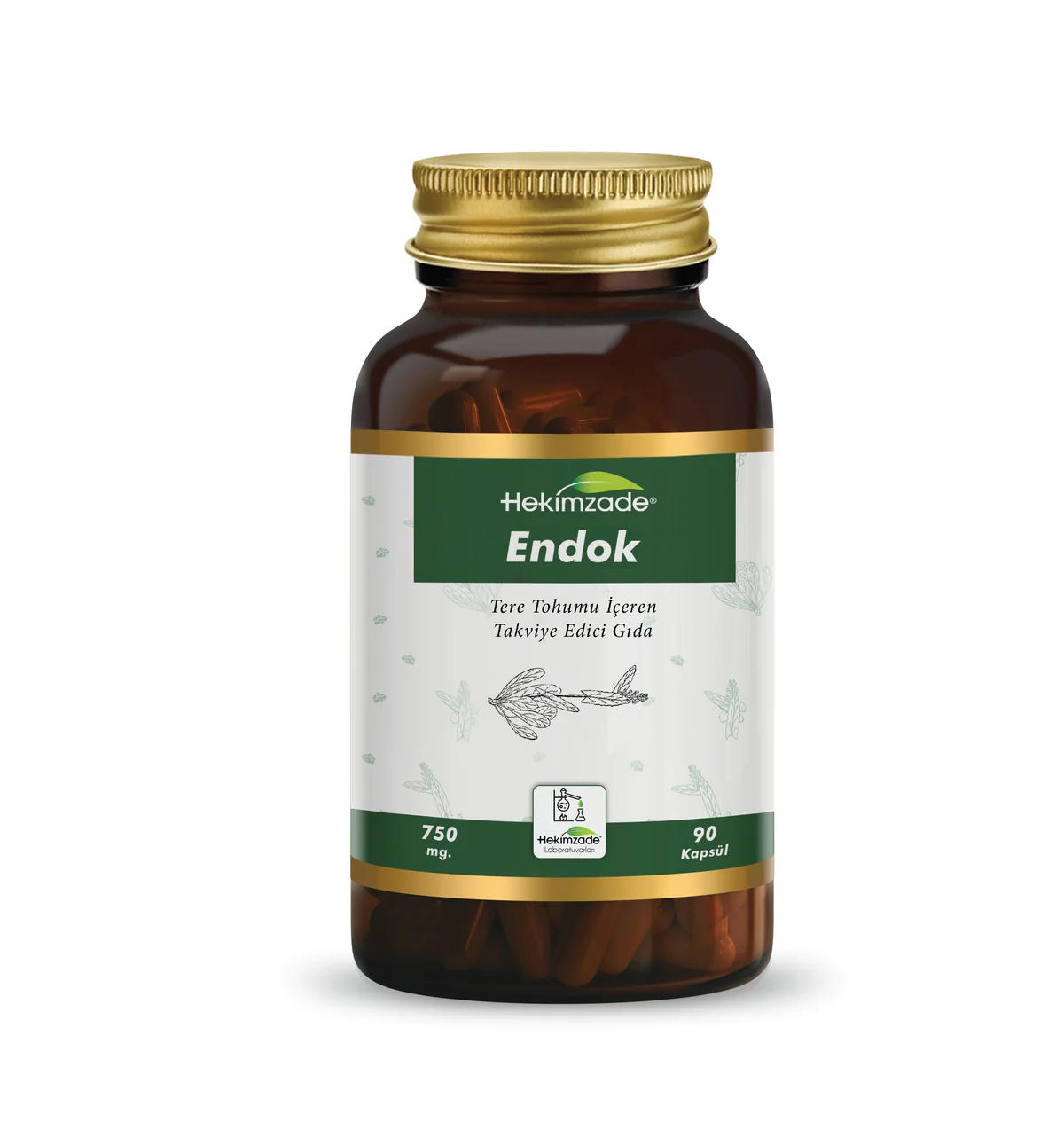 Hekimzade Endok Aromasız Unisex Vitamin 90 Kapsül