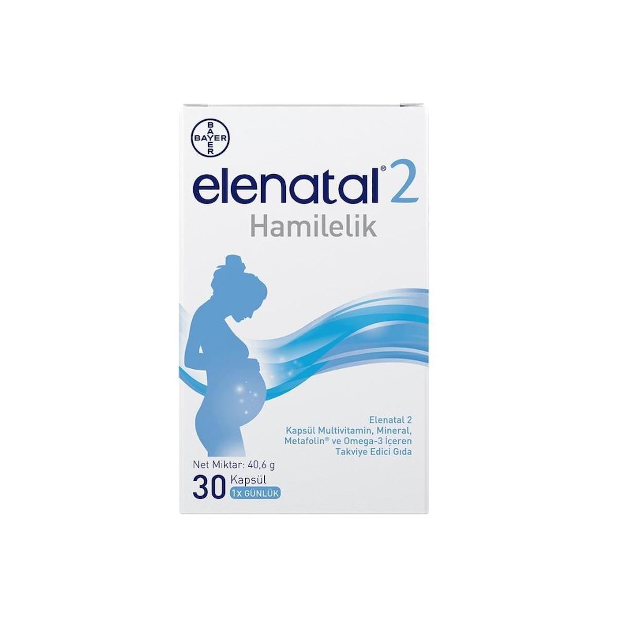 Bayer Elenatal 2 Sade Unisex Vitamin 30 Tablet