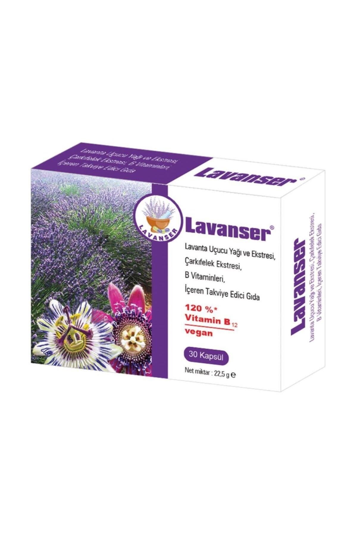 Ligone Lavanser Aromasız Unisex Vitamin 30 Kapsül