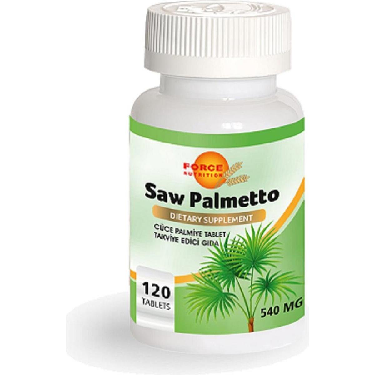 Force Nutrition Sav Palmetto Aromasız Erkek Vitamin 120 Tablet