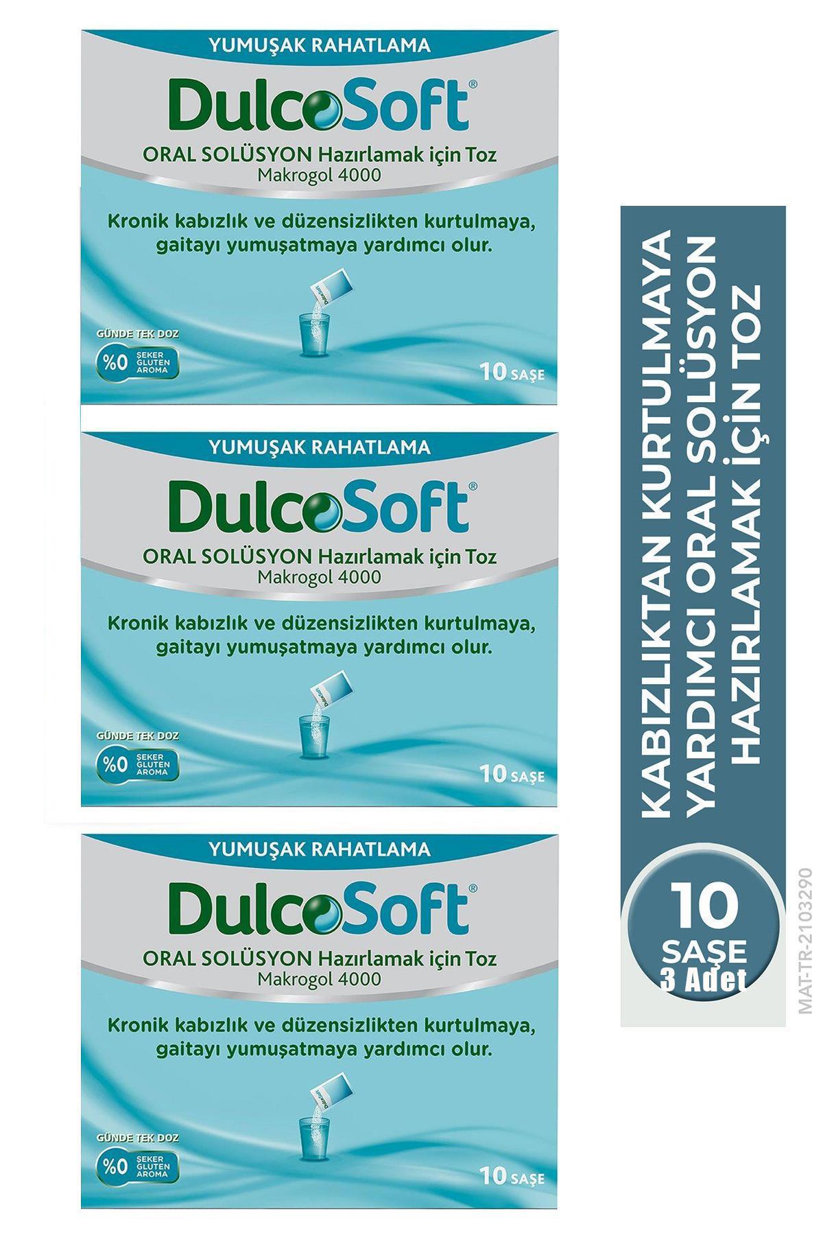 Dulcosoft Solüsyon Aromasız Çocuk - Yetişkin Vitamin 3x10 Tablet