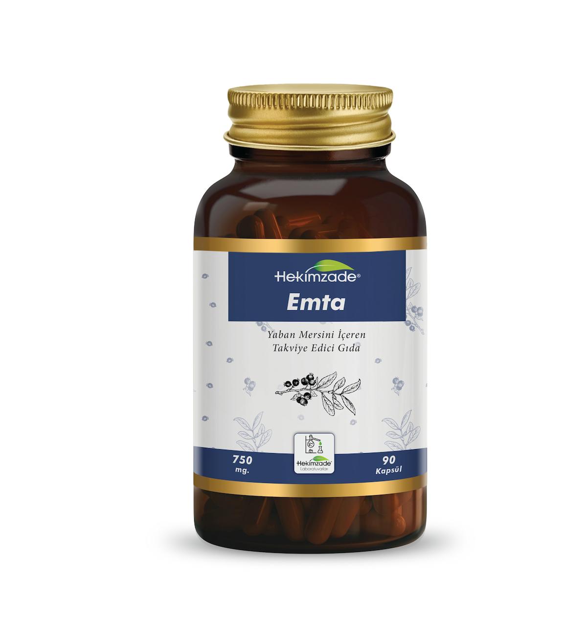 Hekimzade Emta Aromasız Unisex Vitamin 90 Kapsül