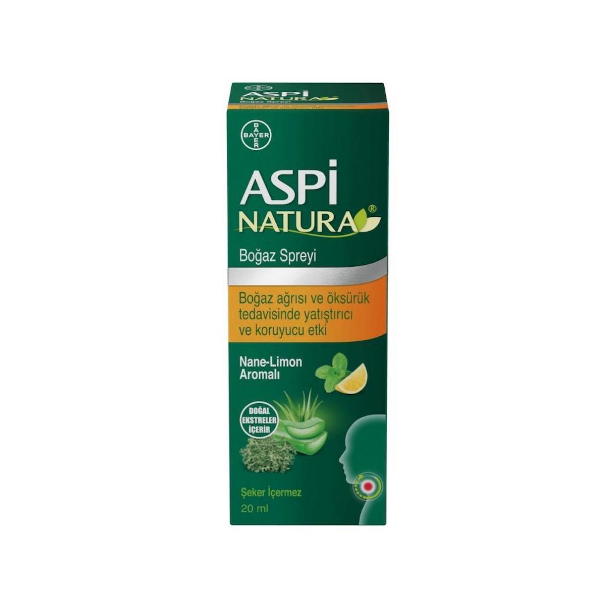 Bayer Aspi Natura Aromalı Unisex Vitamin 20 ml