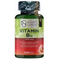 Nature'S Supreme B12 Aromasız Unisex Vitamin 100 Kapsül