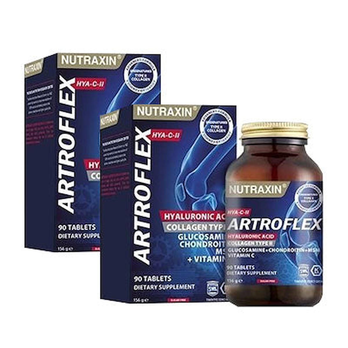 Nutraxin Artroflex Hya-C-Iı Tablet Kolajen 2x90 Tablet