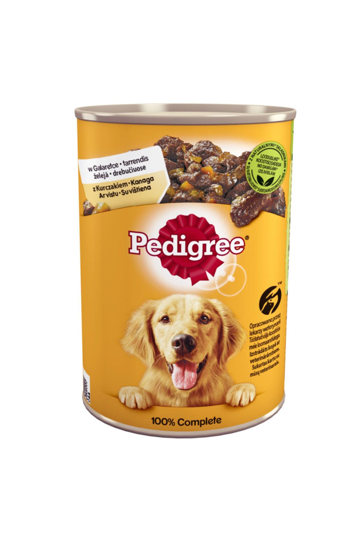 Pedigree Havuçlu ve Tavuklu Yaş Köpek Maması 400 gr 12'li