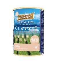 Prince Classic Hindili Sebzeli ve Tavuklu Ezme Yaş Köpek Maması 400 gr Tekli