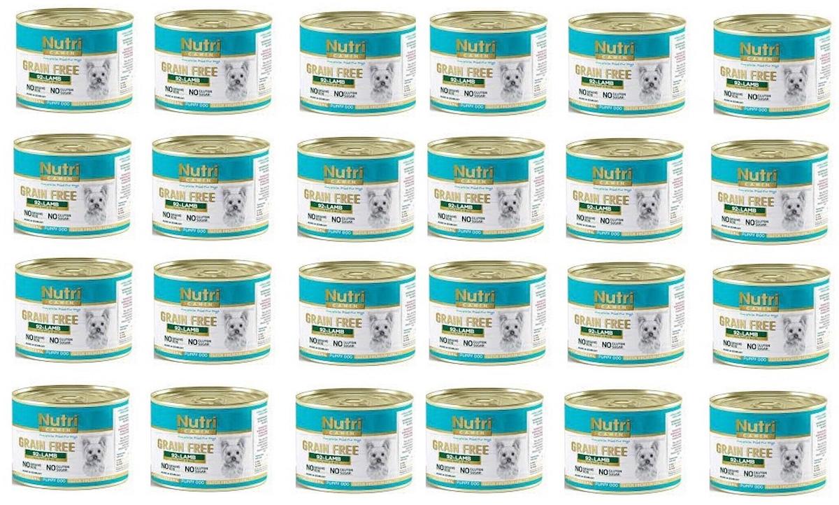 Nutri Canin Grain Free Kuzu Etli Yavru Yaş Köpek Maması 200 gr 24'lü