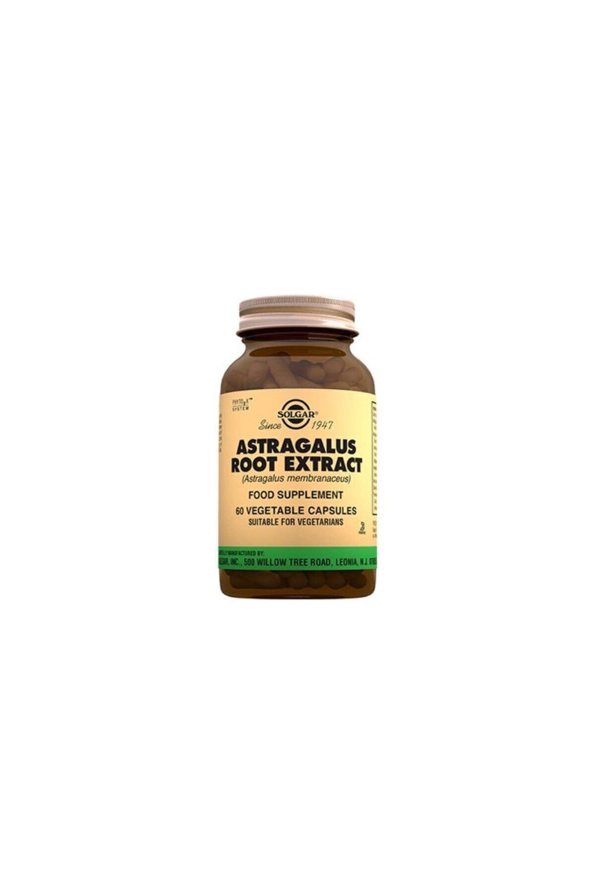 Solgar Astragalus Root Extract Sade Yetişkin Bitkisel Besin Desteği 60 Kapsül