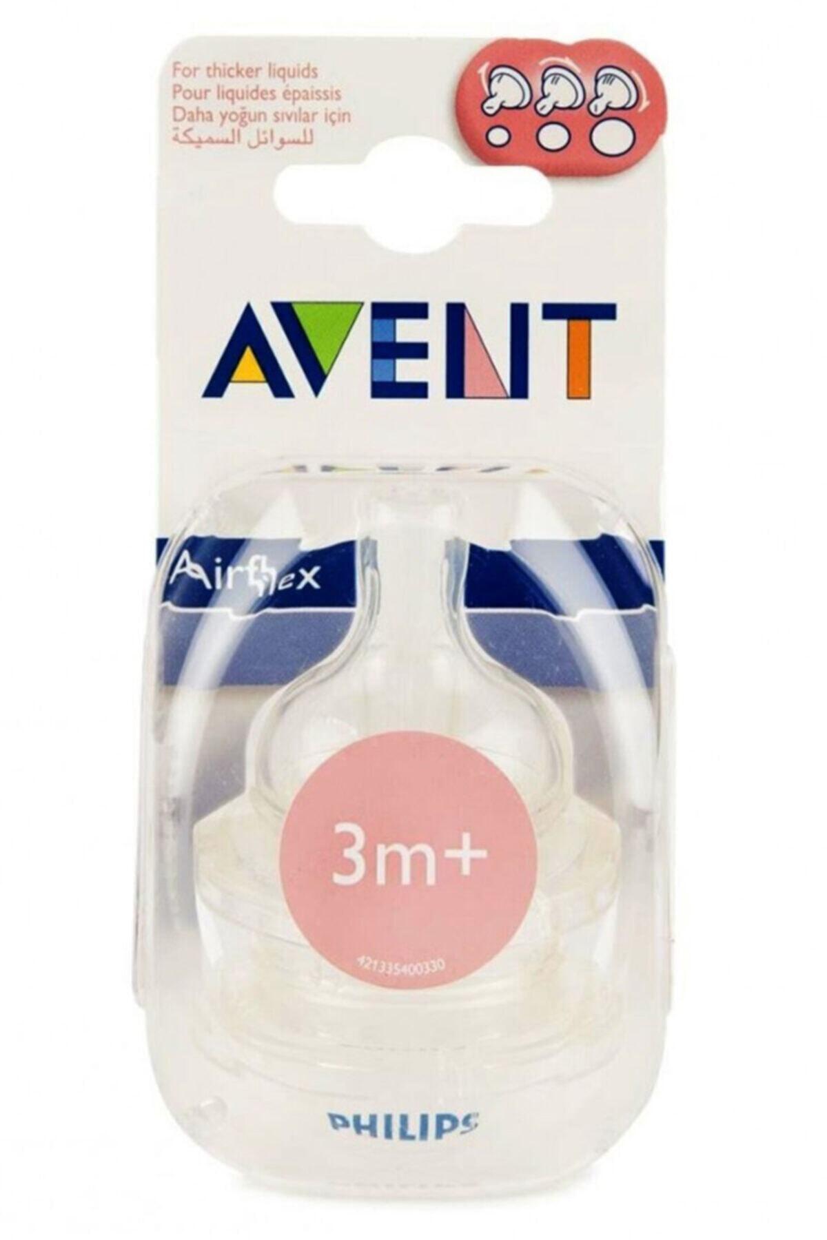 Philips Avent SCF635/27 Silikon 3+ Ay Orta Akışlı Geniş Ağızlı Biberon Emziği